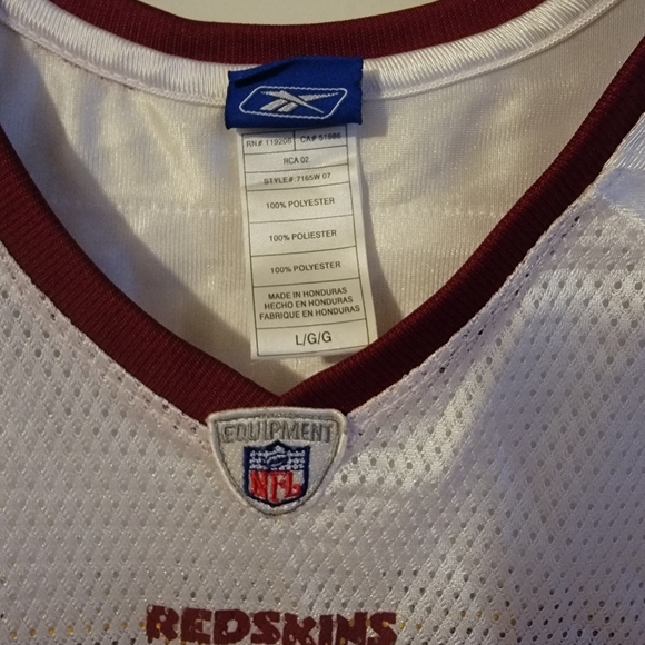 Washington Redskins Clinton Portis White Jersey - Picture 8 of 8